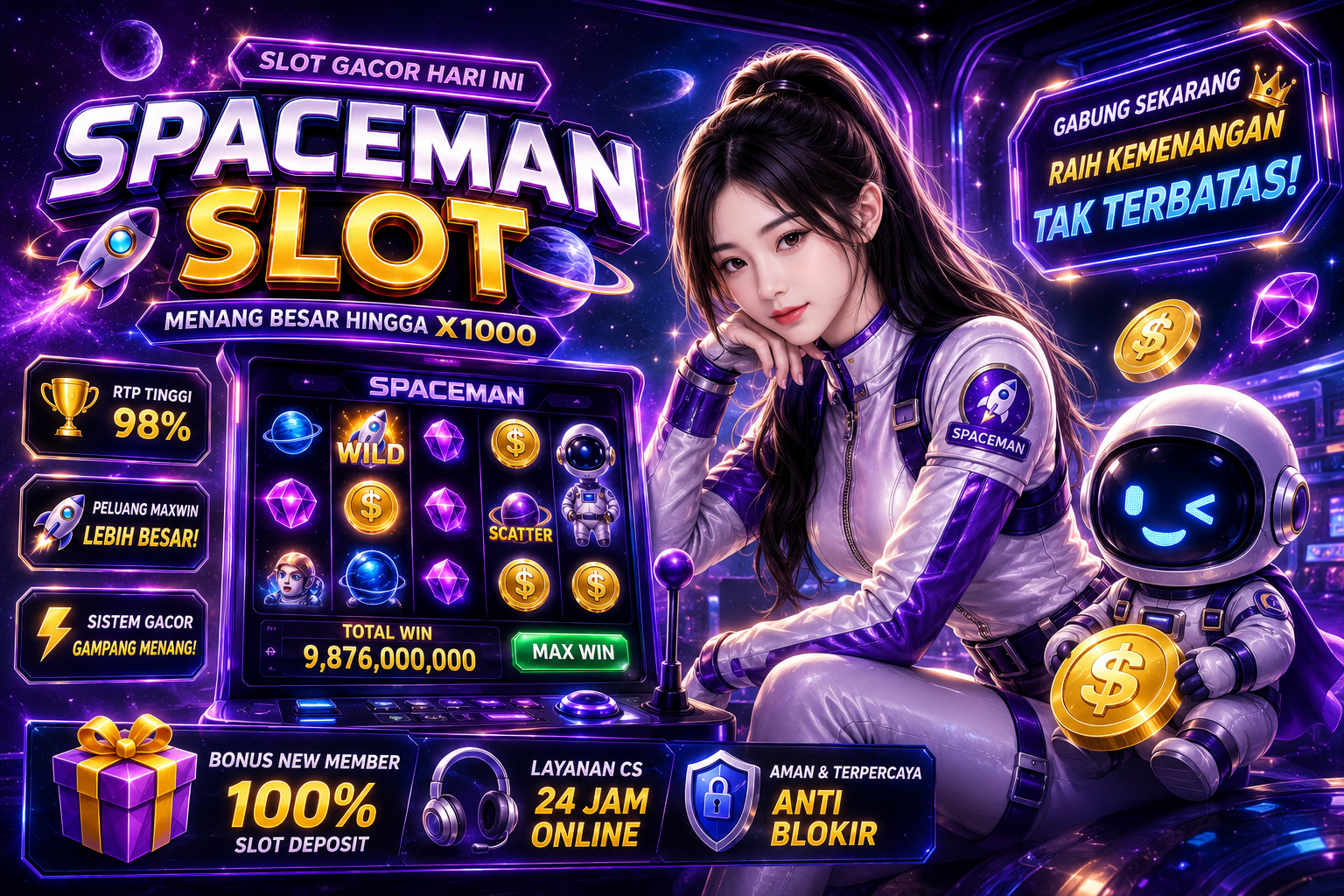 Pengalaman Pertama Mencoba Spaceman, Ternyata Begini Rasanya